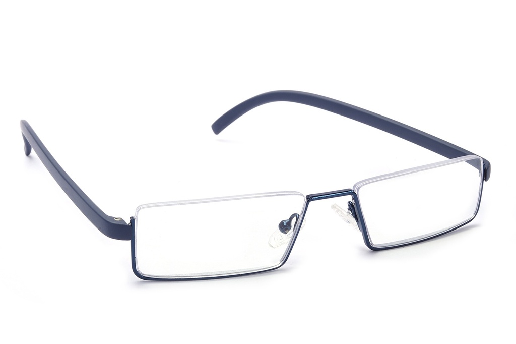 Specsray Half Rim Reading Glasses with 1.00 Power