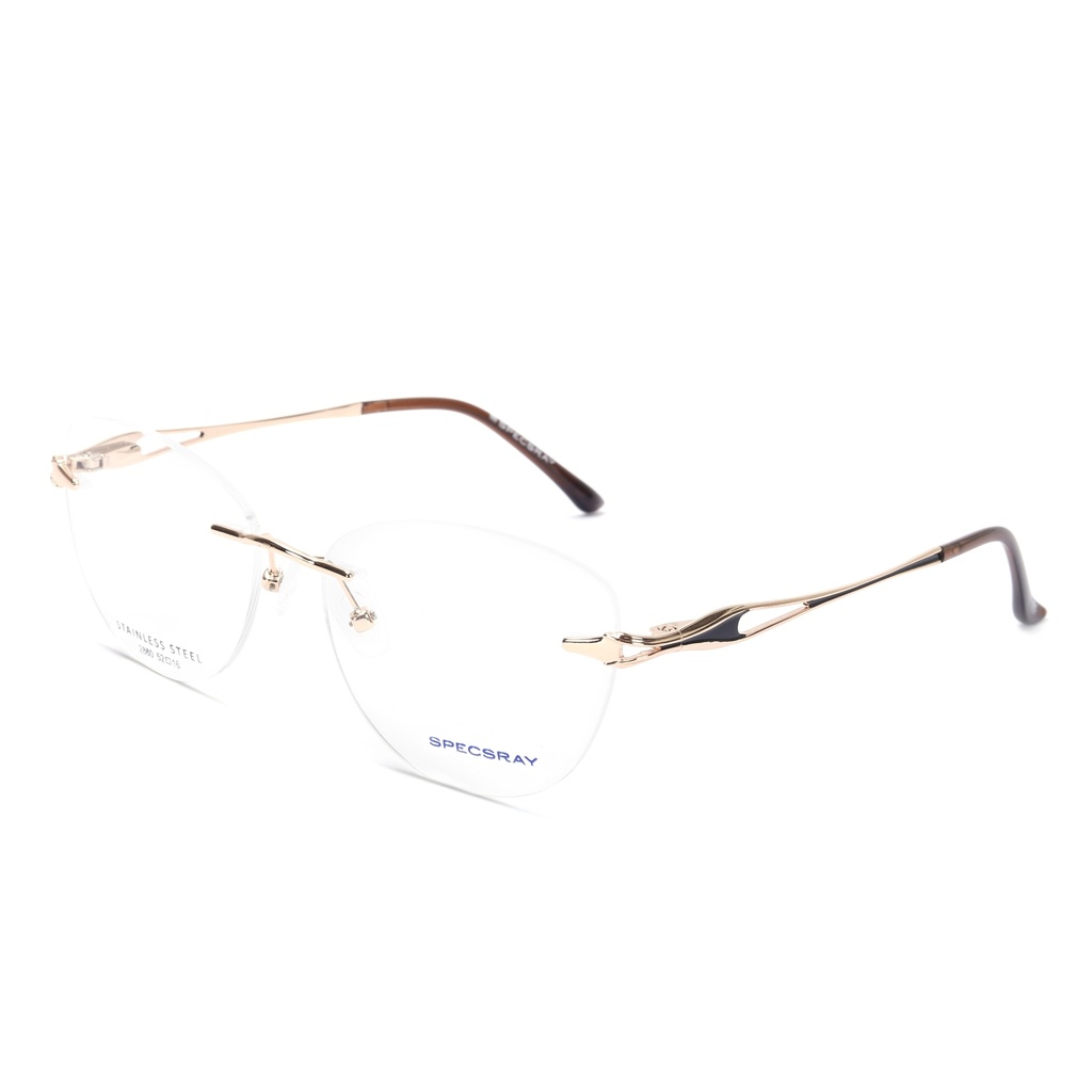 Specsray Rim Less Metal Cateye