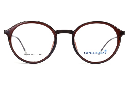 Specsray Full Rim Round (Brown) [221604] [1240]