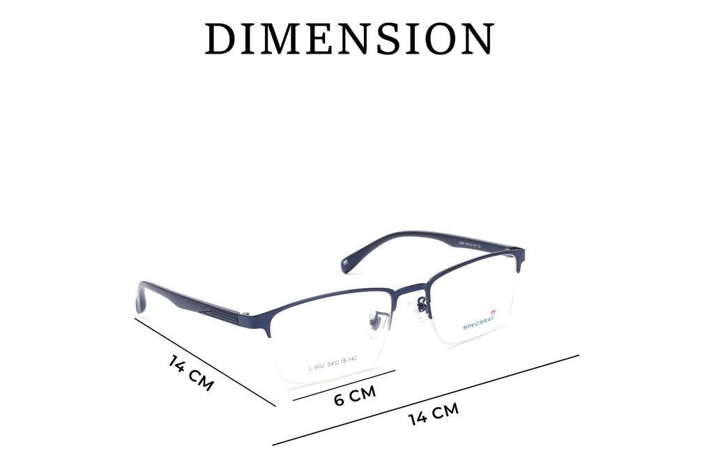 Specsray Half Rim Rectangle