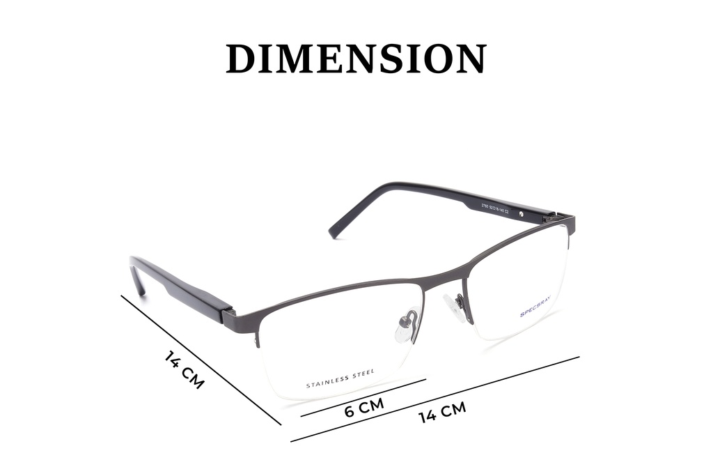 Specsray Half Rim Rectangle