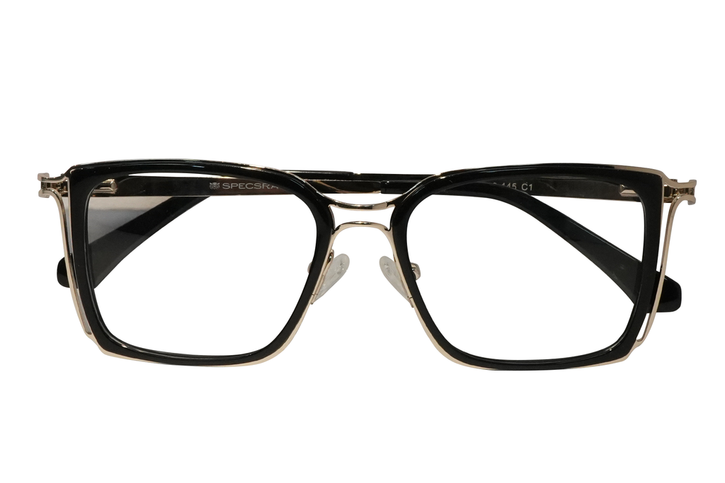 SPECSRAY EYEGLASSES SQUARE  FULL RIM METAL