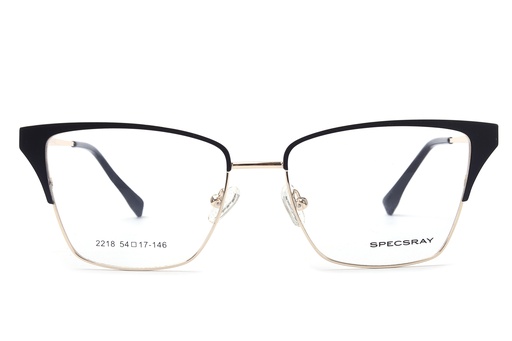 Specsray Full Rim Metal Cateye (Golden) [2218] [1372]