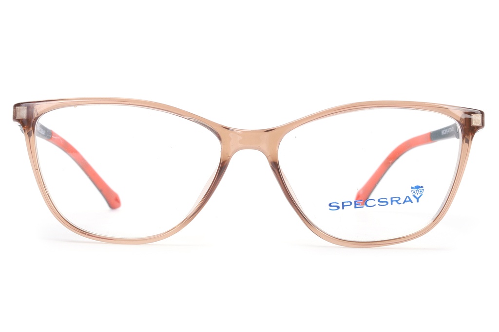 Specsray Tr Full Rim Cateye clip-on