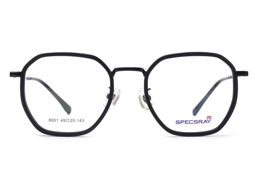 Specsray Hexagon Full Rim (Black) [8001] [1124]