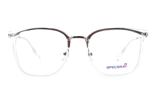 Specsray Square Full Rim (TRANSPARENT SILVER) [TQ1514] [1111]