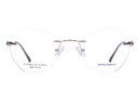 SpecsRay Hexagon Rim Less Metal