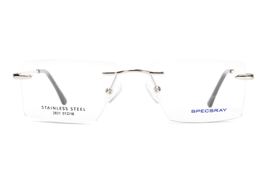 Specsray Square Rim Less