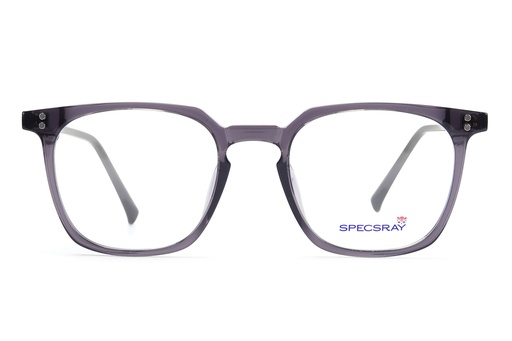 Specsray Blue Ray Block screen Full Rim Square Glasses (TRANSPARENT) [88023] [1105]