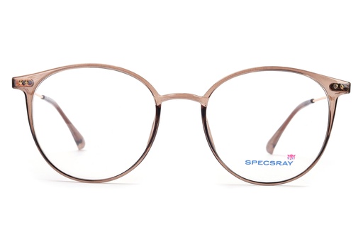 Specsray Full Rim Round Tr (Brown) [H00004] [1136]