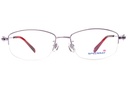 SpecsRay Half Rim Titanium Oval