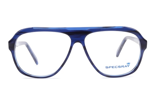 Specsray Full Rim Geometric (Blue) [SS7404-1] [1200]