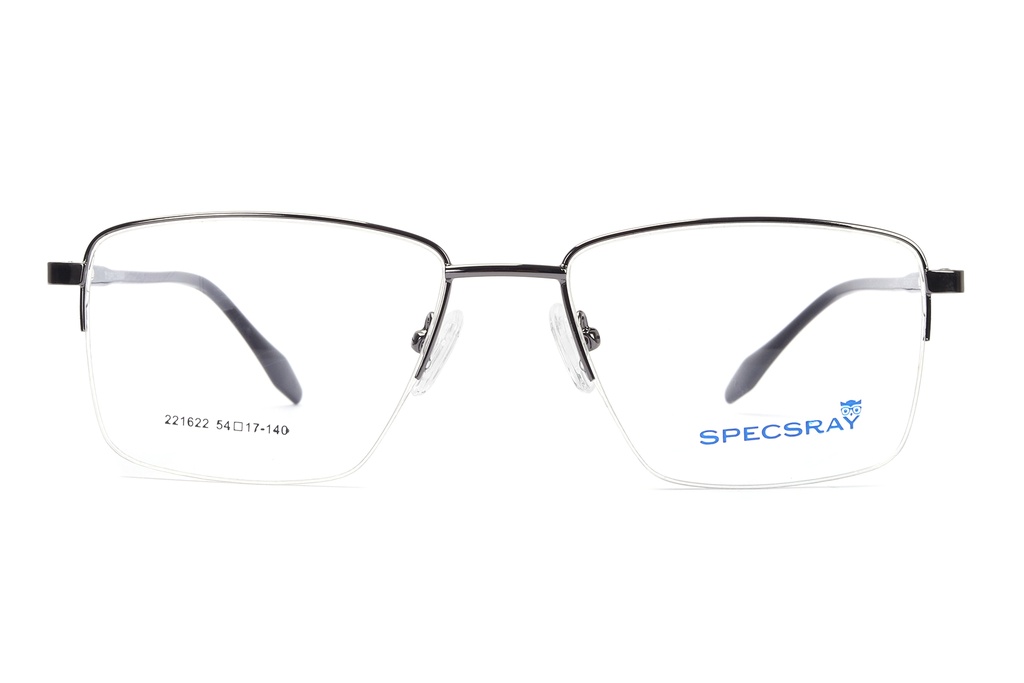 SpecsRay Oval Half Rim