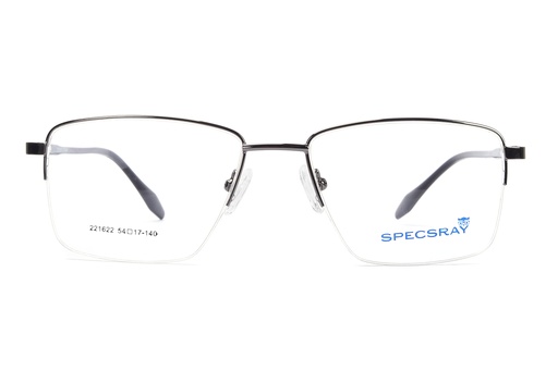 Specsray Oval Half Rim (Gunmetal) [221622] [1268]