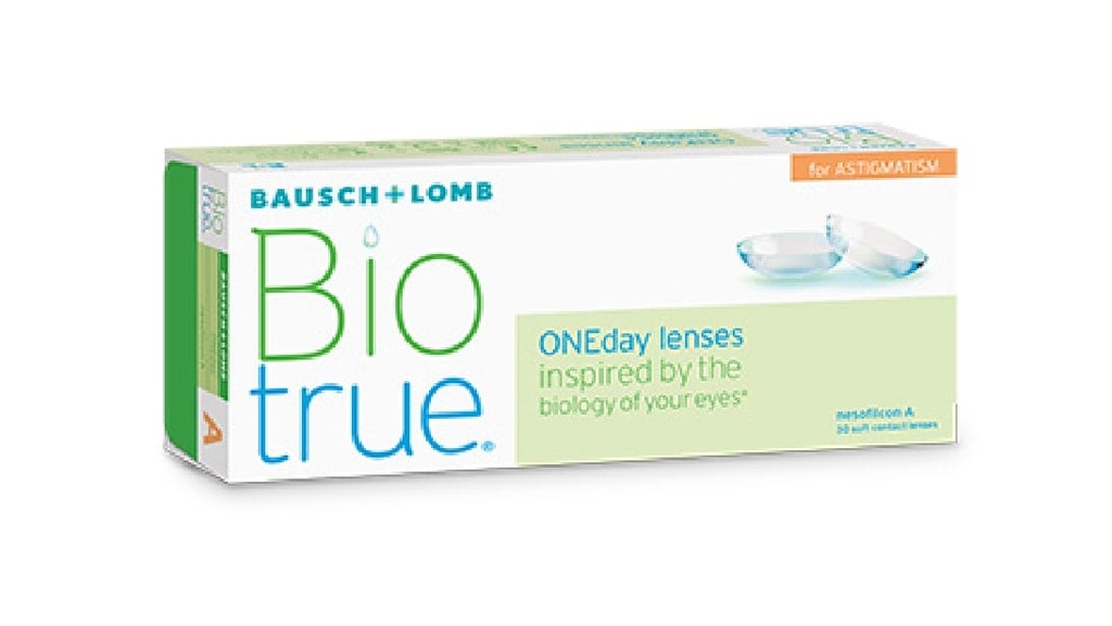 Bio true Toric  Daily  30 Lens Per Box Bausch & Lomb