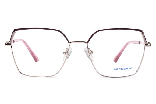 Specsray Full Rim Hexagon (Pink) [GZ1448] [1303]