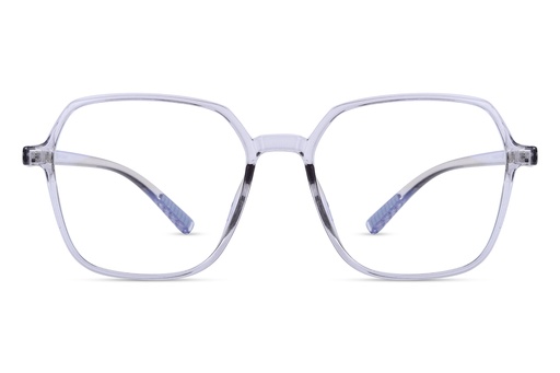 Specsray Full Rim Acetate Hexagon (Purple) [K8440] [1338]