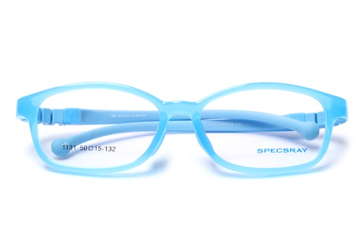 Specsray Rectangle Silicon Full Rim (Blue) [1131] [1357]