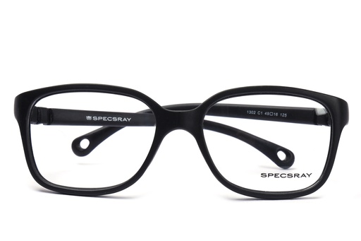 Specsray Silicon Rectangle Full Rim (BLACK) [1302] [1361]