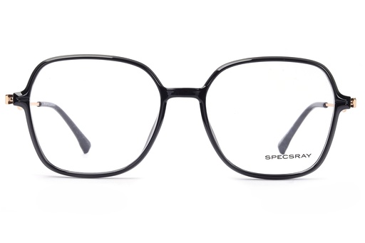 Specsray Full Rim Tr Hexagon (BLACK) [H00137] [1367]