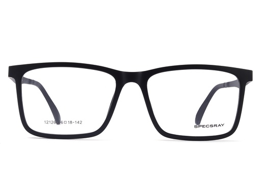 [1309] Specsray Tr Rectangle 5 clip-on Full Rim