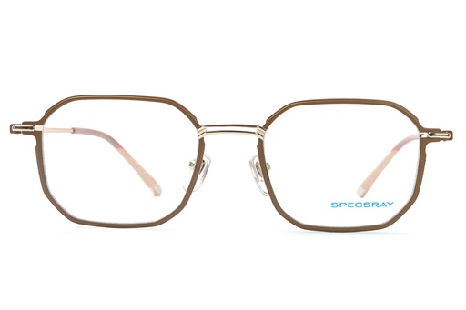 [1375] Specsray Metal GEOMATRIC Full Rim