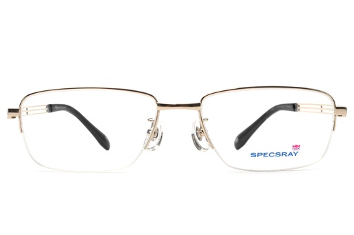 [1145] Specsray Half Rim Rectangle